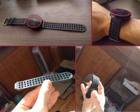 Bileklik - Garmin Forerunner 220 Plastik Aparat