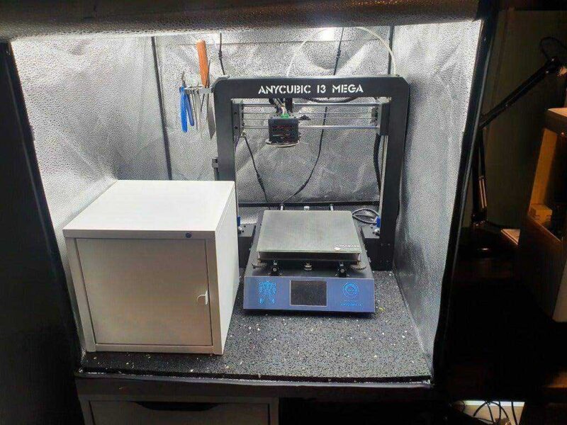 Fotoğraf Kutusu 3D Yazıcı Muhafazası Plastik Aparat - Görsel 3