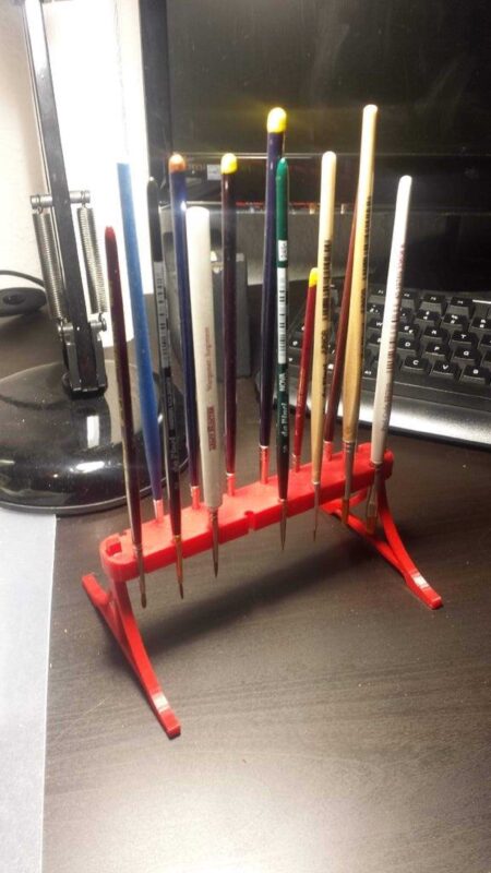 Majyaj Boya Kirpik Şekillendirici Fırça Tutucu Masaüstü Organizer