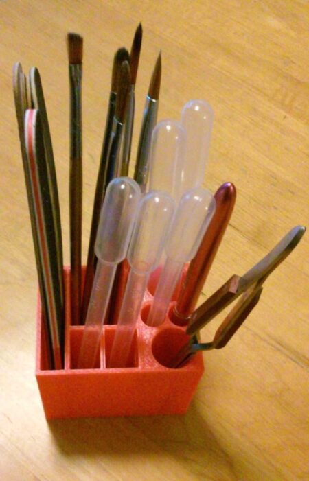 Masaüstü Tırnak Toolbox / Organizatör Plastik Aparat