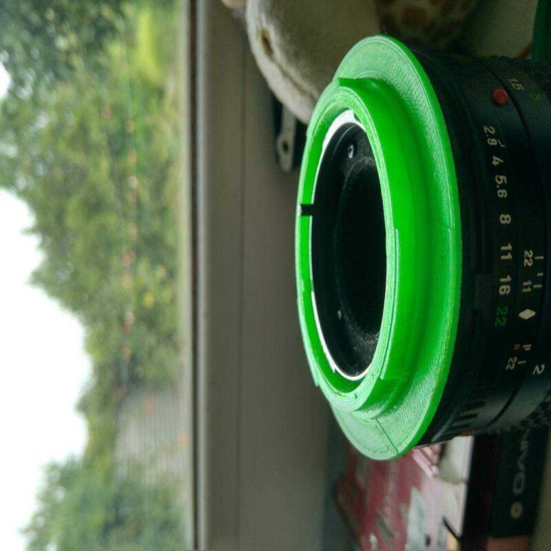 Minolta Md-Canon Ef Adaptörü Plastik Aparat - Görsel 2