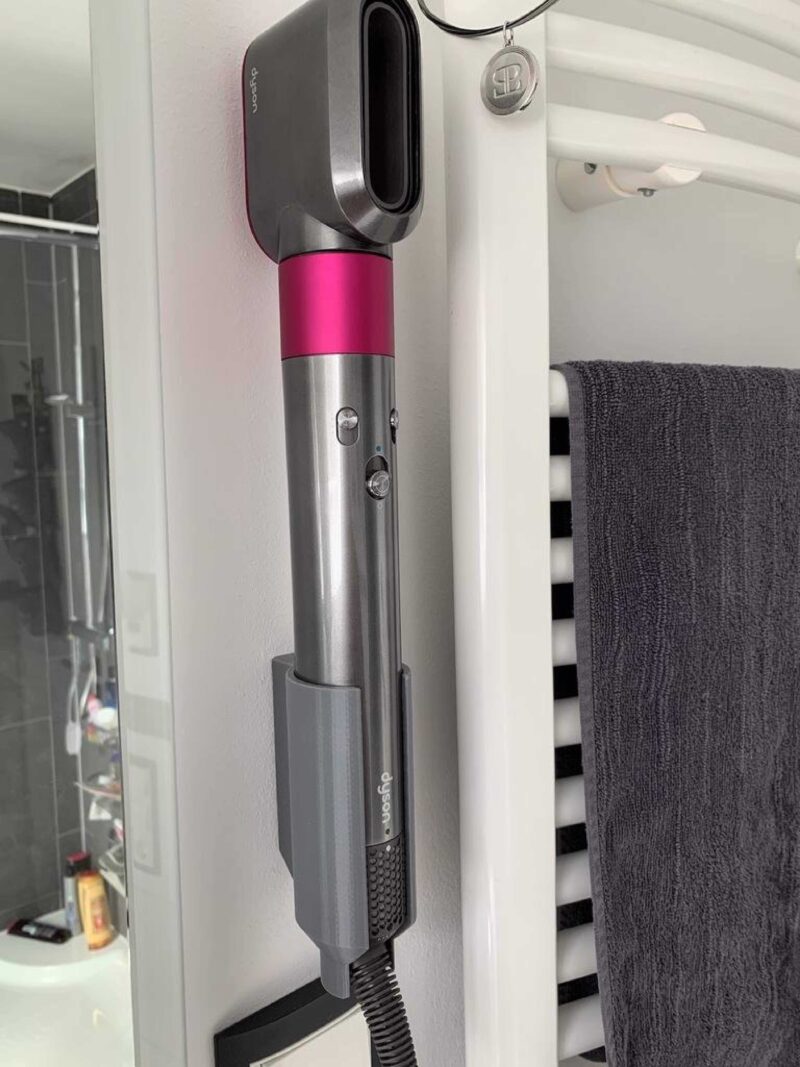 Dyson Airwrap Duvara Montaj Plastik Aparat - Görsel 2