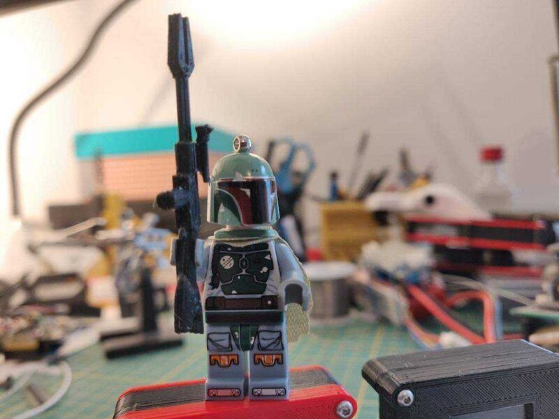 Mandalorian Lego Tüfeği Plastik Aparat - Görsel 3