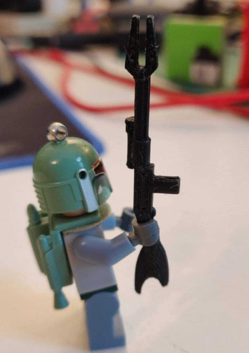 Mandalorian Lego Tüfeği Plastik Aparat - Görsel 4