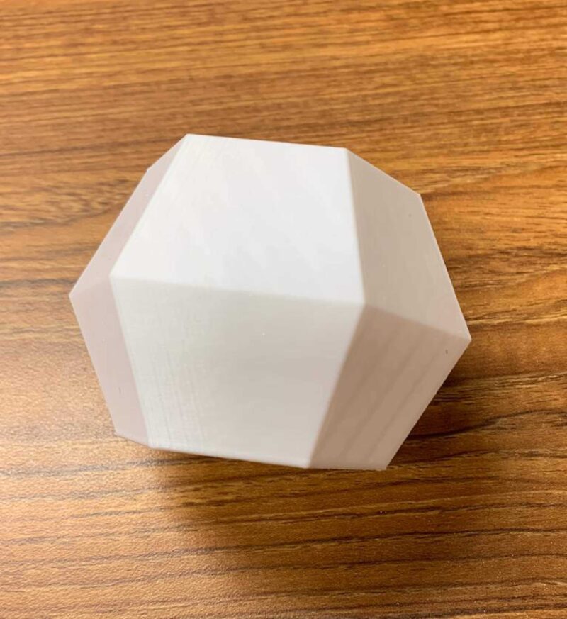 Hexagon Hegzagon Oragnik Plastikten Saksı Dekoratif Masaüstü - Görsel 2