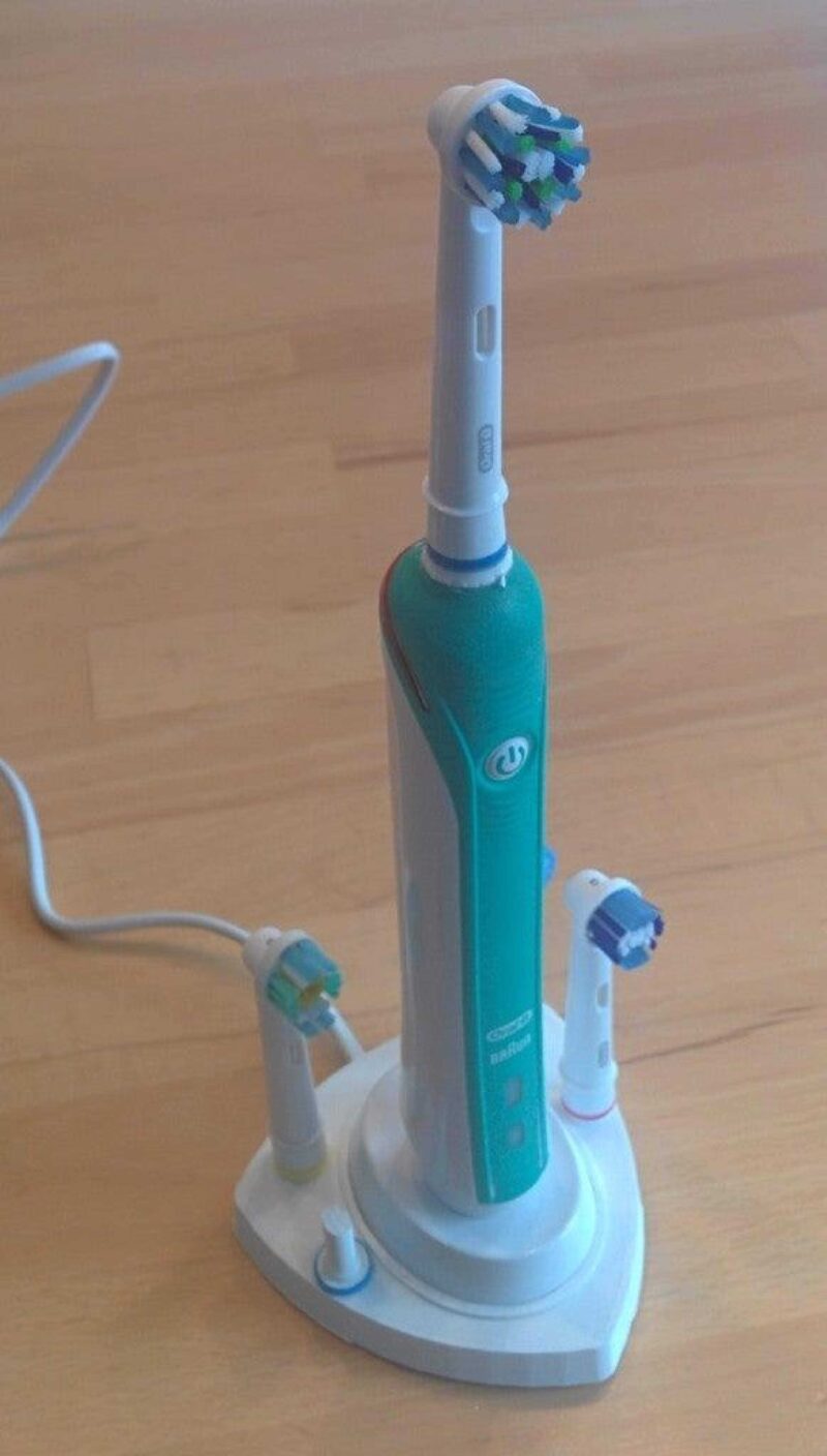Elektrikli Diş Fırçası Tutacağı Tutucu Askısı  Sadece Standı Aparatı - Görsel 3