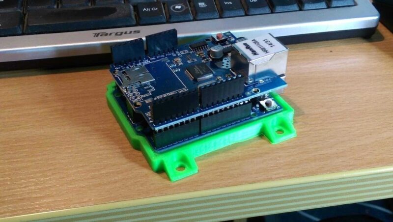 Arduino Uno Klon R3 ve Orjinal Sabitleme Aparatı Kılıfı Tutucu