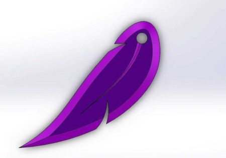 Xayah Ve Rakan Tüyü Anahtarlık Kolye Plastik Aparat
