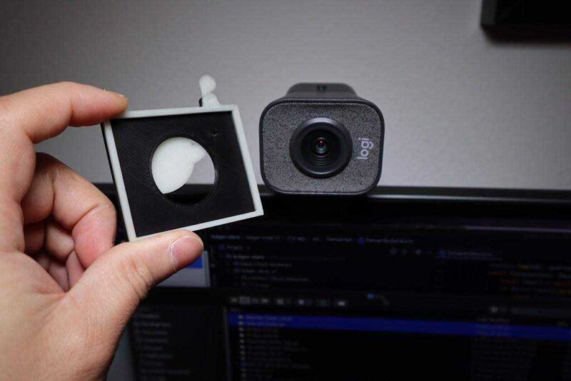 Logitech Streamcam Kapak Plastik Aparat