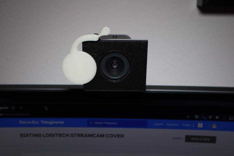 Logitech Streamcam Kapak Plastik Aparat - Görsel 3