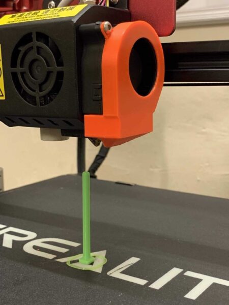 Cr10S Pro Soğutma Fan Kanalı Plastik Aparat