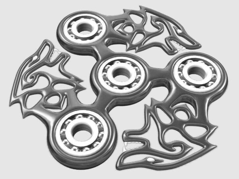 Stark Spinner Hanesi Organik Plastikten Dekoratif Aparat - Görsel 2