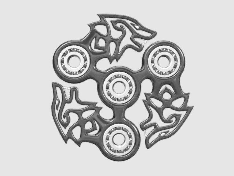 Stark Spinner Hanesi Organik Plastikten Dekoratif Aparat - Görsel 3