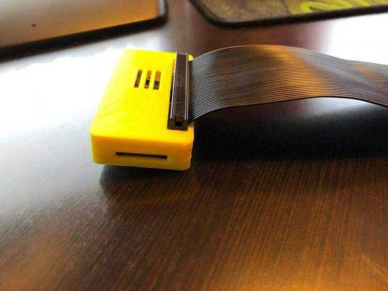 Raspberry Pi Sıfır Wh Snap Fit Kutu Kılıf (Kamera Portu İle) Plastik Aparat - Görsel 4
