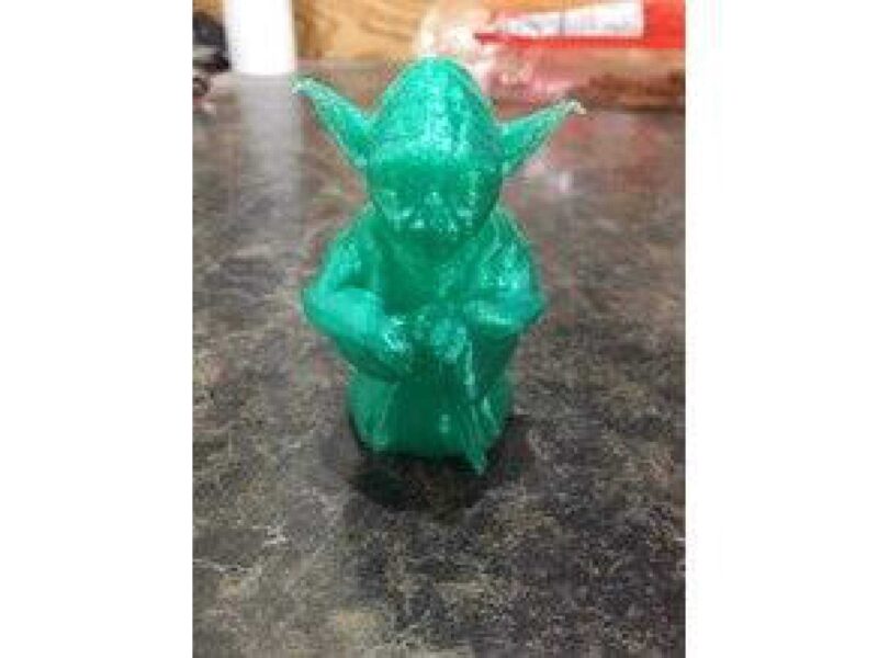 Yoda Şekil Süs Aparat Hediyelik Masaüstü Biblo Aksesuar - Görsel 4
