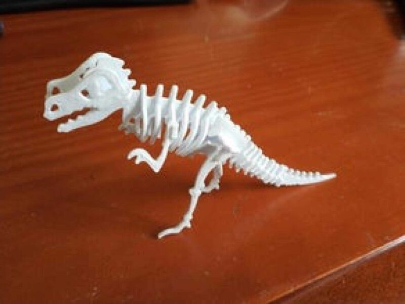 Dino Yapboz Dinazor Puzzle Dekor Biblo Çocuk Oyun  Hediyelik Süs - Görsel 2