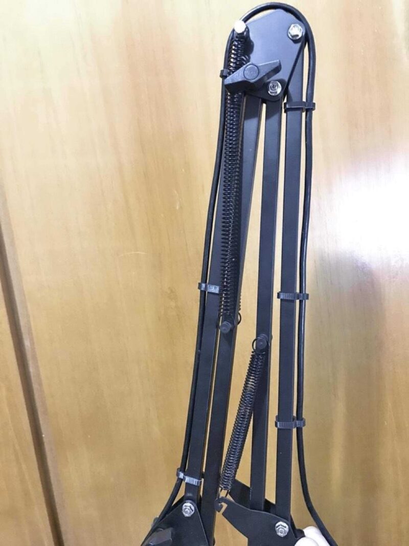 Mikrofon Kol Standı İçin Kablo Yönetimi Klipsi Plastik Aparat - Görsel 2