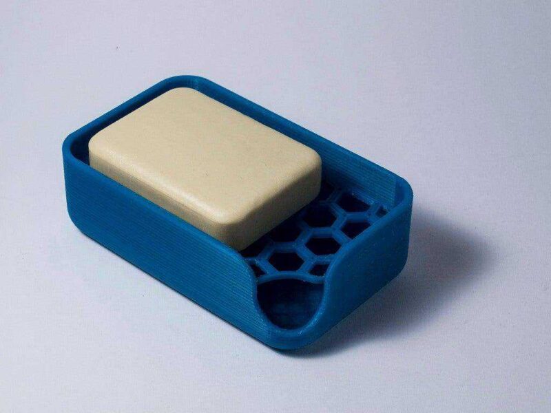 Sabun Tutucu Katı Sabunluk Organik Plastikten Banyo Aksesuarı