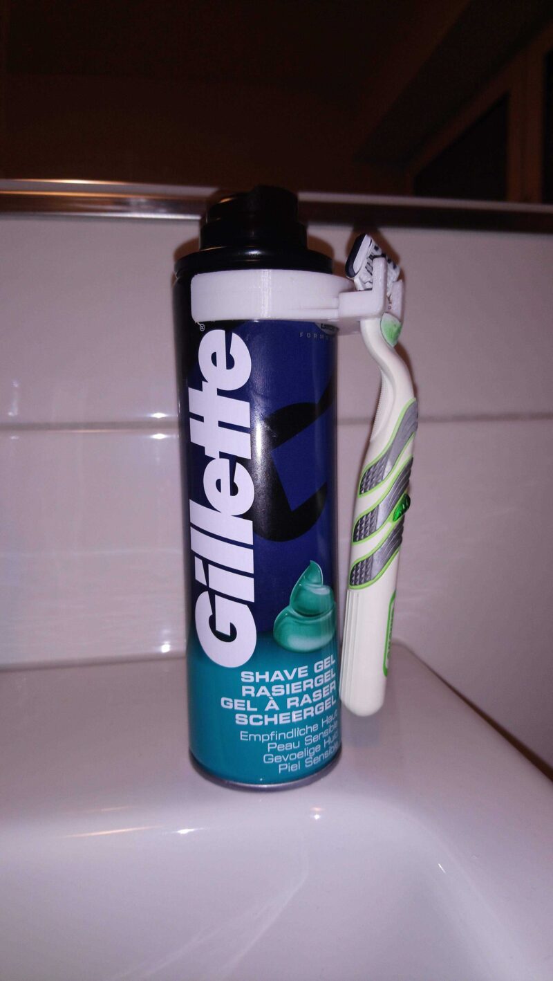 Gillette İçin Shaver Tutucu Plastik Aparat - Görsel 3