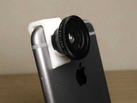 Balıkgözü Lens İphone Adaptörü Plastik Aparat