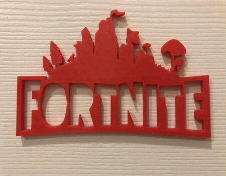 Fortnite Kapı İşareti Dekoratif Kapı Askısı Süs Eşyası Aksesuar