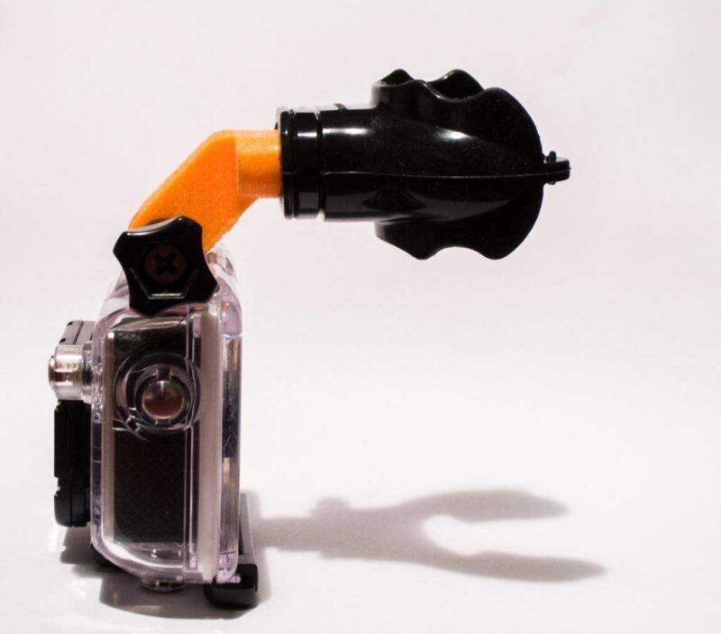 Gopro Ağız Montajı Plastik Aparat - Görsel 2
