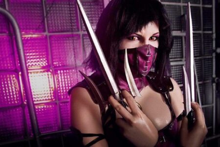 Sai Mileena Mk X Plastik Aparat