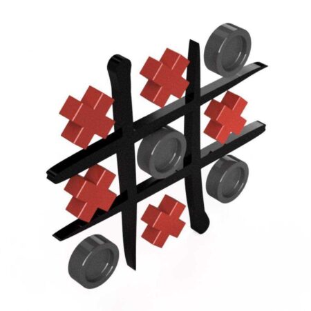 Tic-Tac-Toe Oyun Buzdolabı Plastik Aparat