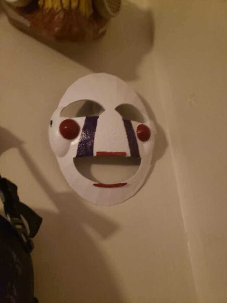 Fnaf Marionette Maskesi Plastik Aparat