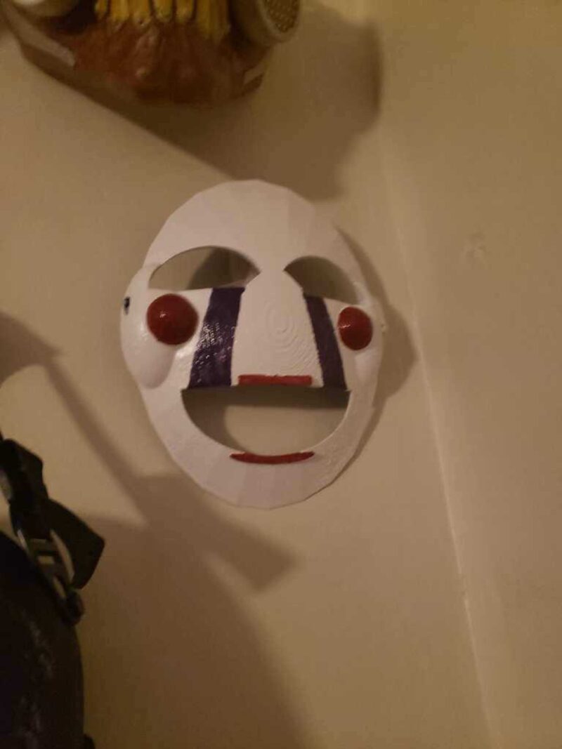 Fnaf Marionette Maskesi Plastik Aparat