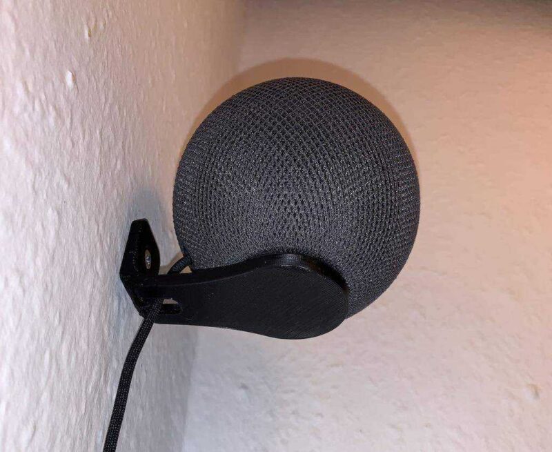 Homepod Mini Duvar Montajı Plastik Aparat - Görsel 2
