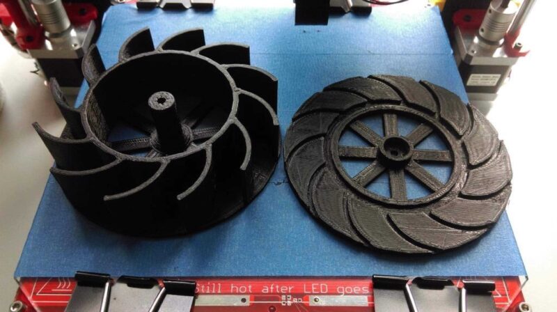 Su Çarkı 113Mm Plastik Aparat - Görsel 3