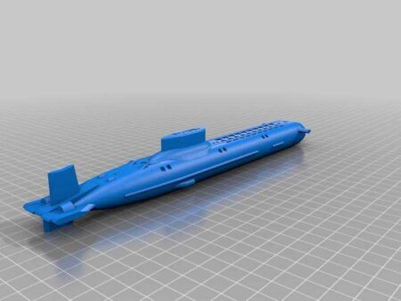Typhoon Sınıf Submarine (Revised) Plastik Aparat