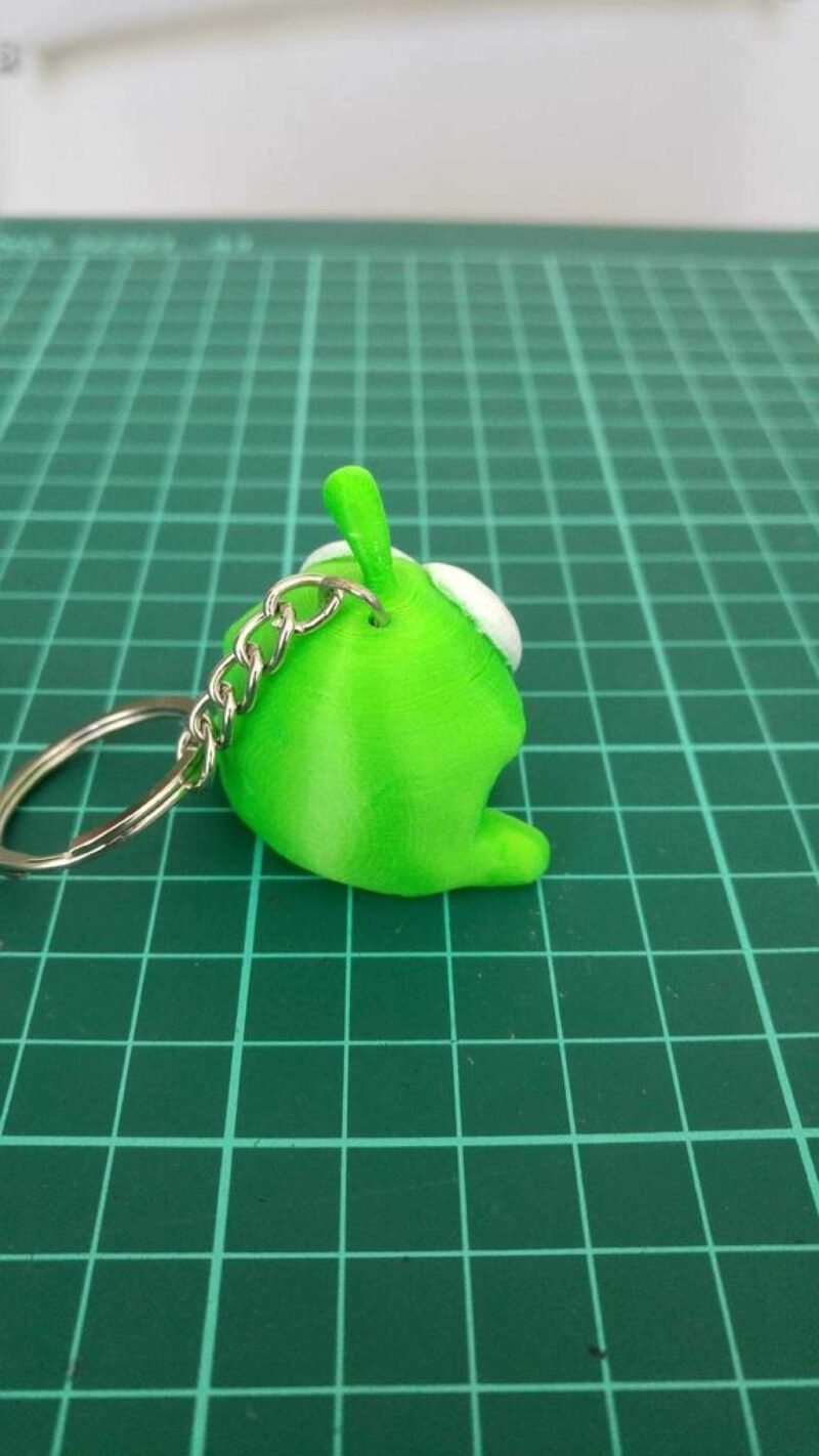 Om Nom Keychain (Remix) Plastik Aparat - Görsel 4