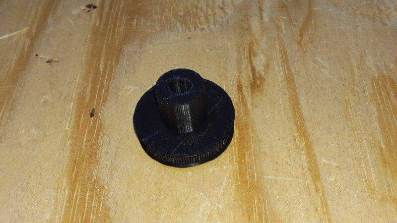 8mm D şafta büyük GT2 kasnak Tutucu Dekoratif Aparat - Görsel 2