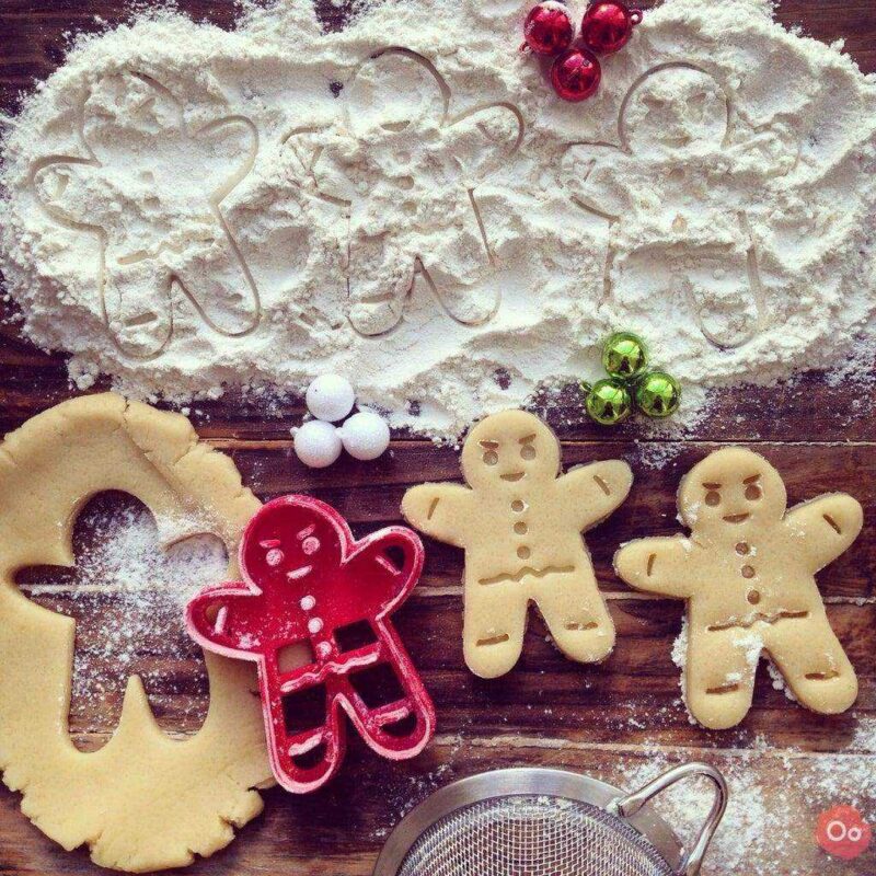 Gingerbread Kurabiye Kek Krep Kalıbı Kalıp Kesici Organik Plastik - Görsel 3