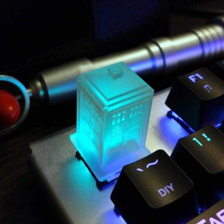 Tardis Keycap Plastik Aparat