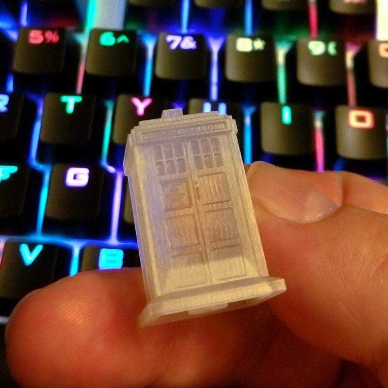 Tardis Keycap Plastik Aparat - Görsel 3