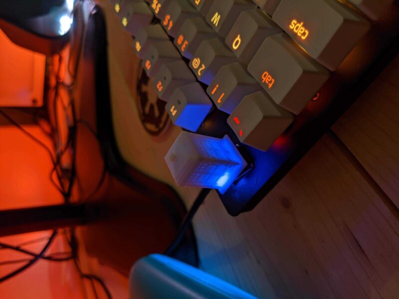 Tardis Keycap Plastik Aparat - Görsel 4