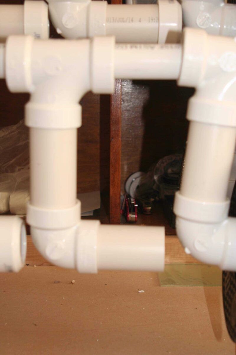 PVC Borudan Sekiz Filament Makara Tutucu  Organik Plastikten - Görsel 3