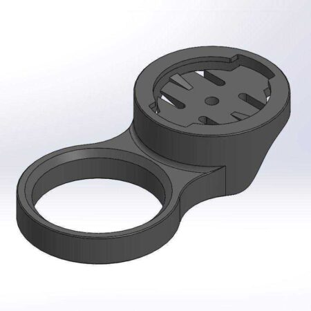 1-1 / 8 İçin Garmin Edge Stem-Cap Mount Renthal Fatbar İçin Uygun Plastik Aparat