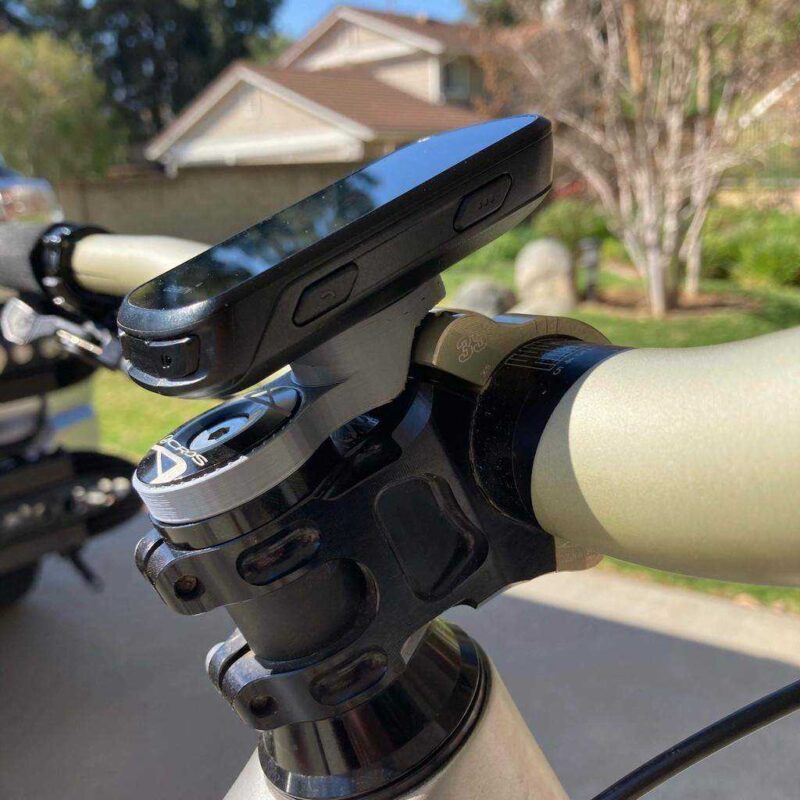 1-1 / 8 İçin Garmin Edge Stem-Cap Mount Renthal Fatbar İçin Uygun Plastik Aparat - Görsel 3