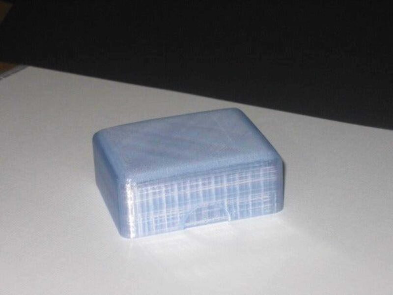 Küçük Seyahat Sabun Kutusu Sabunluk Organik Plastikten Organizer - Görsel 4