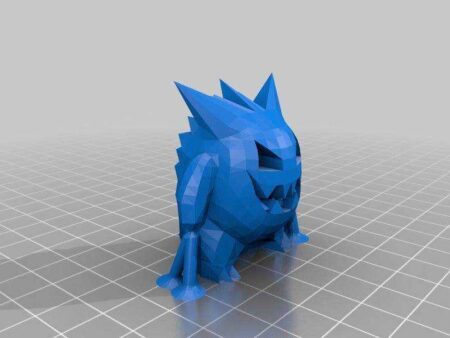 Pokemon Gengar Biblo Dekoratif Hediyelik Süs Eşyası Maket