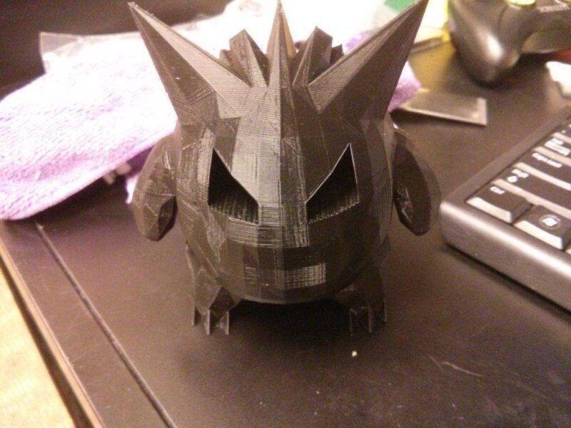 Pokemon Gengar Biblo Dekoratif Hediyelik Süs Eşyası Maket - Görsel 2