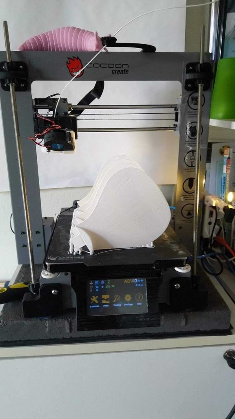 40 Cm Kaide / Duvar / Masa Vantilatörü Bıçak/Pervane Plastik Aparat - Görsel 3