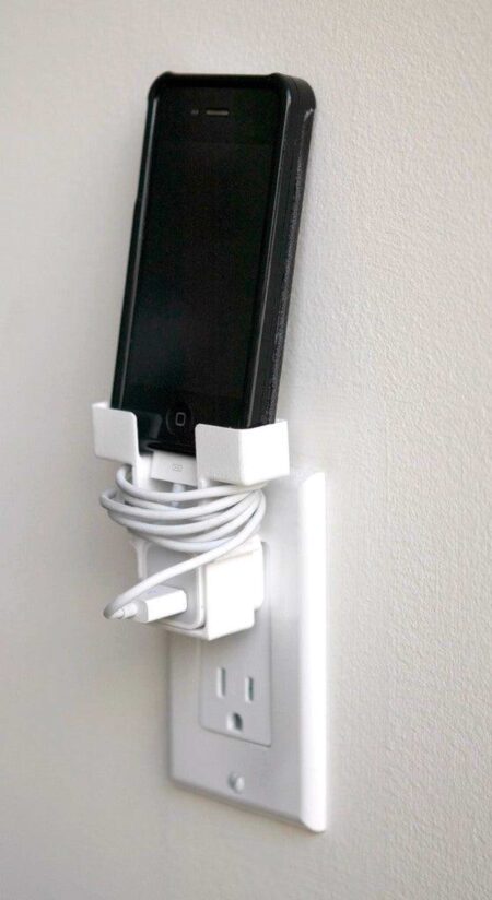İphone Şarj  Takıcısı Duvar Telefon Tutucu Aparatı Stand
