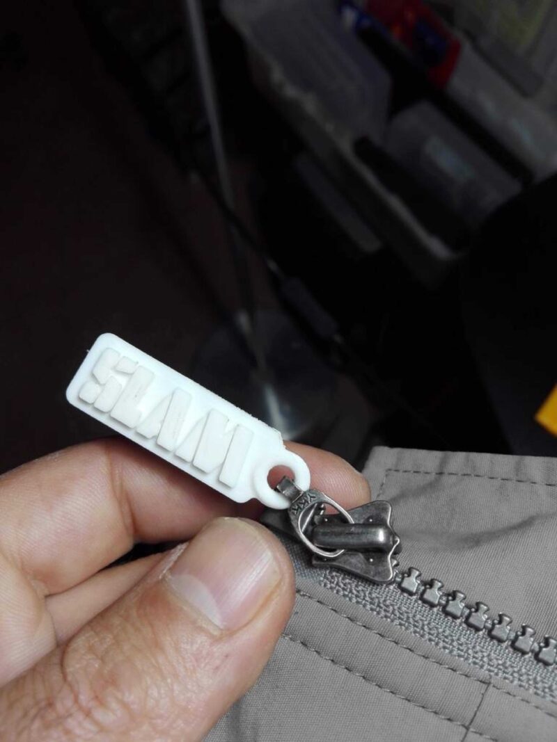 Menü Ceket Fermuar Çekme Sekmesi / Geçiş Plastik Aparat