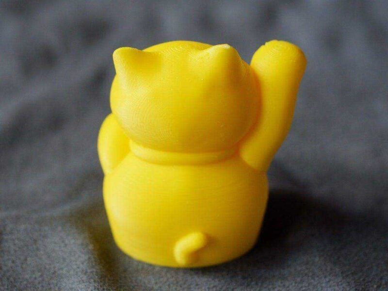 Maneki Neko Money Cat Biblo Dekoratif Hediyelik Süs Eşyası Maket - Görsel 3