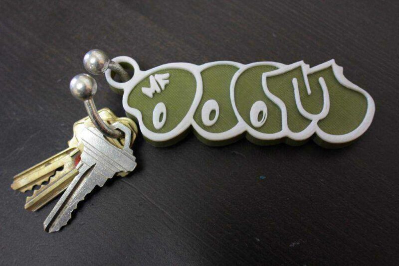 Dopest Mf Doom Anahtarlık Plastik Aparat